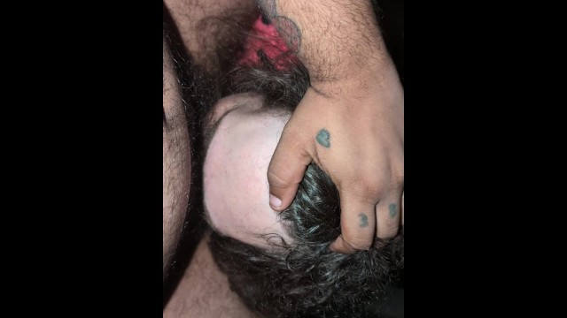 FTM Edged by Submissive TS Babe with Facial Squirting