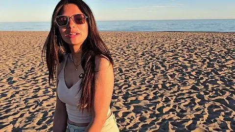 Beach Met Trans Babe Hardcore Sex Encounter
