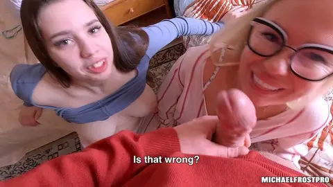 Stepmother Forces Stepdaughter Into Anal Blowjob With Stranger