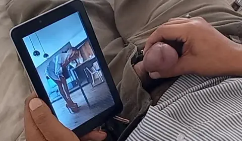 Polish TS Goddess Maja Lumikki in Busty Blowjob Scene