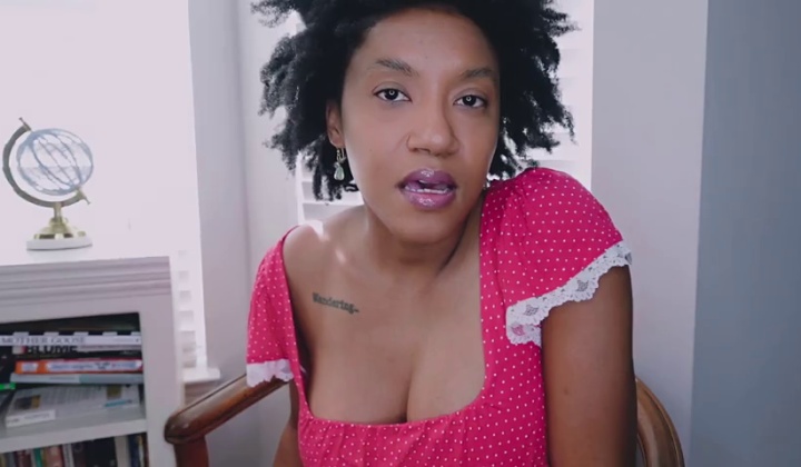 Trans Babe Gives Blowjob