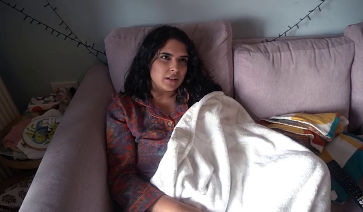 Trans Babe Sucks Cock in Hardcore Scene