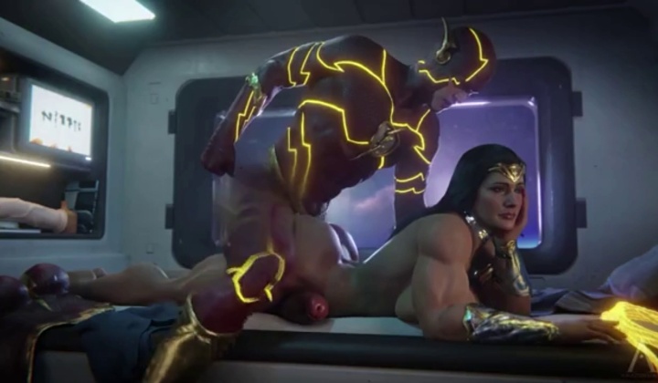 Trans Wonder Woman Dominates Big Barda in DC Comics Fantasy