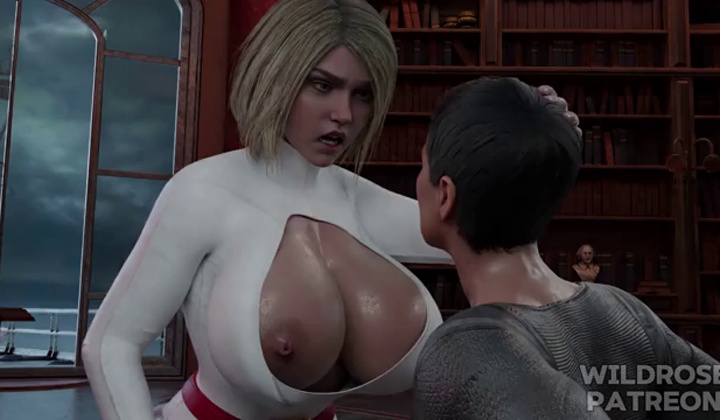 Trans Superheroines Engage in BDSM Play