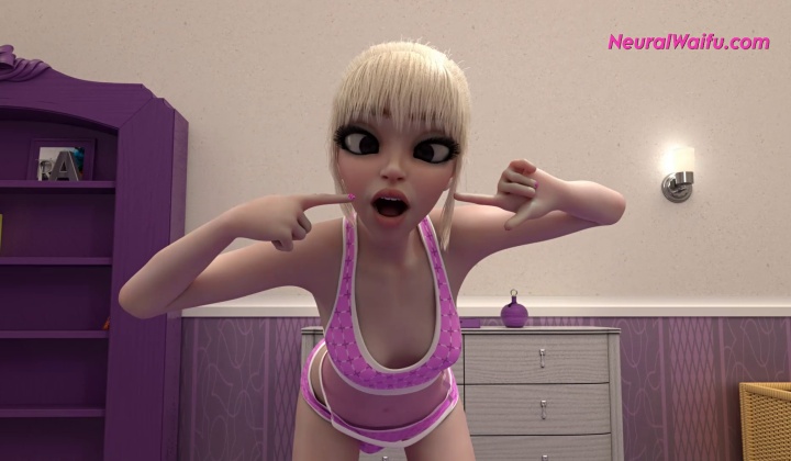 shemale dickgirl gets lonely and uses her cute dolly as a sex toy  ?