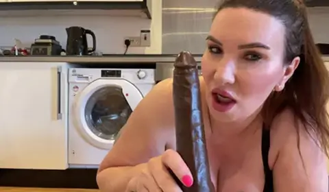 Trans Girl Bareback Anal with Thick Cock in Hotel Room
