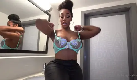 Ebony Trans Goddess Gets Fucked In Hotel Room