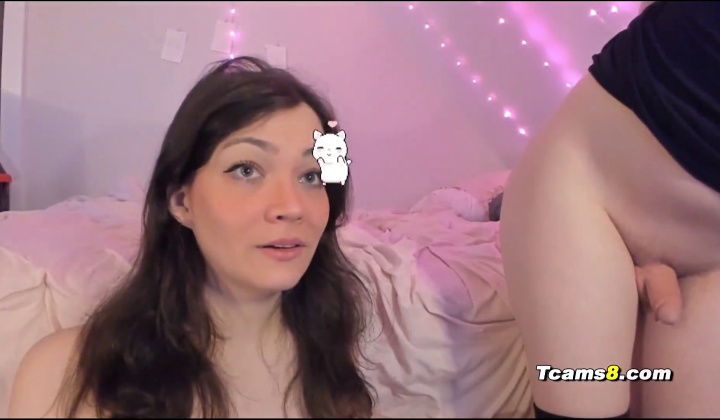Two Shemale Transsexuals Use Vibrators on Their Cocks