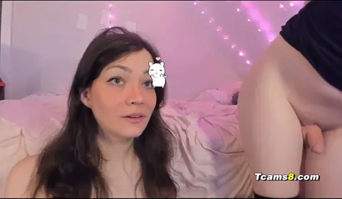Two Shemale Transsexuals Use Vibrators on Their Cocks