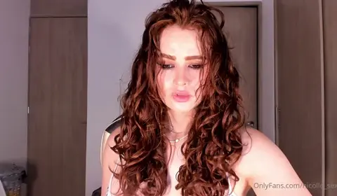 TS Nicolle Bareback Blowjob And Ass Play