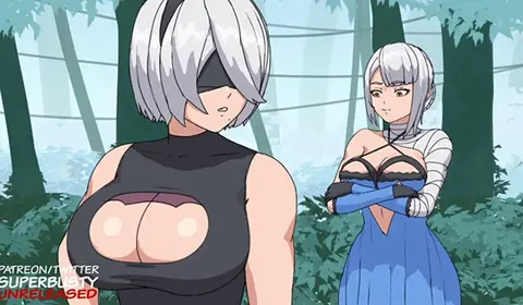Animated TS with Big Booty Gets Anal and Blowjob