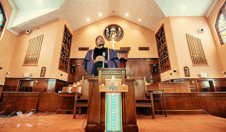 Trans Performer Sasha Strokes Sunday Service
