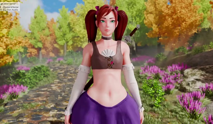 Femboy With Big Booty Gets Sulky in Animated Scene