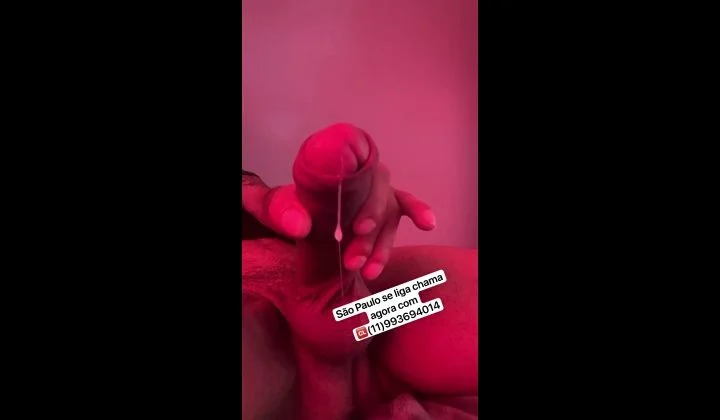 Brazilian Shemale Bellucci With 24cm Big Cock in Anal