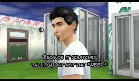 Animated Trans Girl Gets Intimate With Male Partner