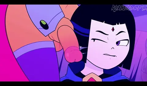 Trans Girl Starfire X Raven Blowjob Scene