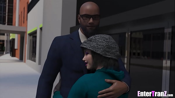 Trans Neighbor Takes DILF's Hard Dick for Cash