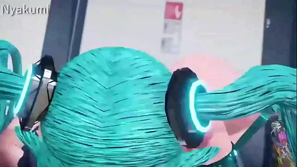 Shemale Hatsune Miku Gets Satisfied