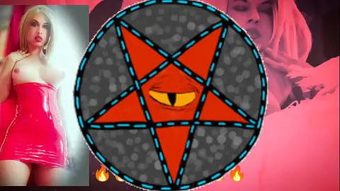 Trans Shemale Devil Worship Sex Ritual With Demon Theme