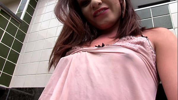 Shemale Lara Machado Rides Silicon Cock