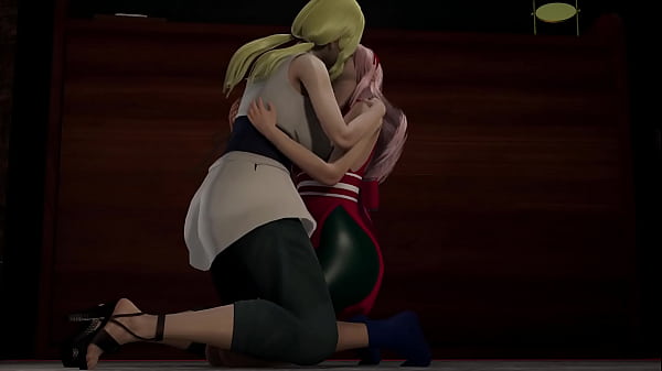Tsunade Dominates Sakura in Hardcore Shemale Scene