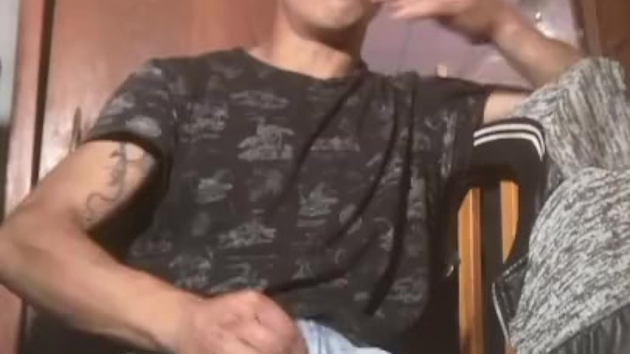 Trans Girl Gives Blowjob