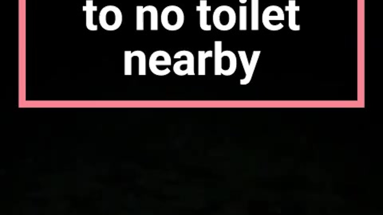 Trans Girl Public Urination Scene