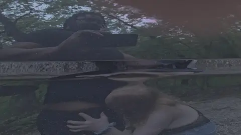 Trans Snow Bunny Takes Hard Cock Deep, Cumming Hands Free