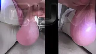 Futanari Ball Stretching With Saline Futa Balls In Wild West Theme